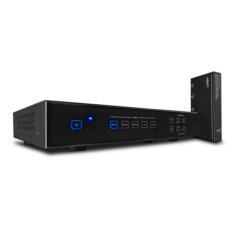 Lindy 38281 videokytkin HDMI VGA DisplayPort