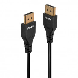 Lindy 36460 DisplayPort-kaapeli 0,5 m Musta