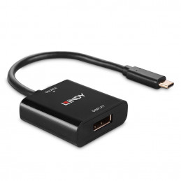Lindy 43269 USB grafiikka-adapteri 3840 x 2160 pikseliä Musta