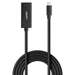 Lindy 43356 keskitin USB 3.2 Gen 1 (3.1 Gen 1) Type-C 5000 Mbit s Musta