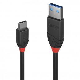 Lindy 36917 USB-kaapeli 1,5 m USB 3.2 Gen 1 (3.1 Gen 1) USB A USB C Musta