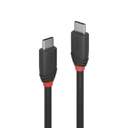 Lindy 36906 USB-kaapeli 1 m USB 3.2 Gen 1 (3.1 Gen 1) USB C Musta