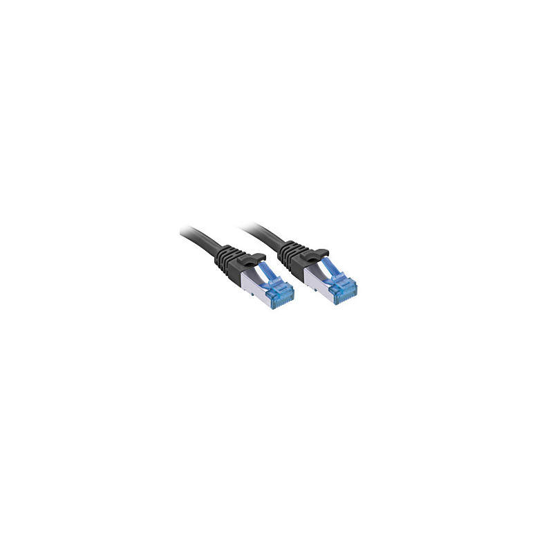 Lindy 47419 verkkokaapeli Musta 15 m Cat6a S FTP (S-STP)