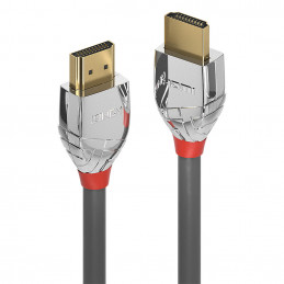 Lindy 37870 HDMI-kaapeli 0,5 m HDMI-tyyppi A (vakio) Musta, Hopea