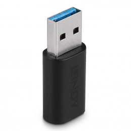 Lindy 41904 kaapelin sukupuolenvaihtaja USB 3.2 Type A USB 3.2 Type C Musta