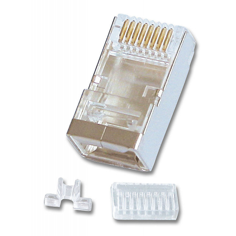 Lindy 62435 liitinjohto RJ-45 8-pin cat.6 Harmaa