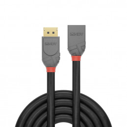 Lindy 36496 DisplayPort-kaapeli 1 m Musta