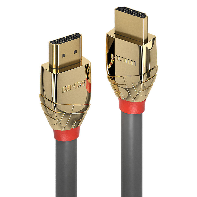 Lindy 37861 HDMI-kaapeli 1 m HDMI-tyyppi A (vakio) Harmaa