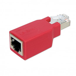 Lindy 60194 kaapelin sukupuolenvaihtaja RJ-45 F RJ-45 M Punainen