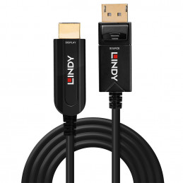 Lindy 38493 videokaapeli-adapteri 40 m DisplayPort HDMI-tyyppi A (vakio) Musta