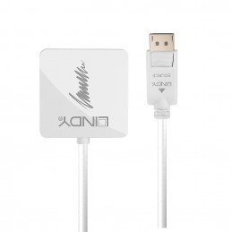 Lindy 41028 videokaapeli-adapteri DisplayPort DVI-D + VGA (D-Sub) + HDMI Musta