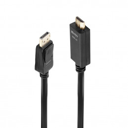 Lindy 36920 videokaapeli-adapteri 0,5 m DisplayPort HDMI-tyyppi A (vakio) Musta