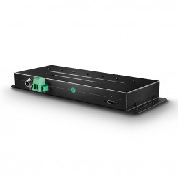 Lindy 43275 keskitin USB 3.2 Gen 2 (3.1 Gen 2) Type-A 10000 Mbit s Musta