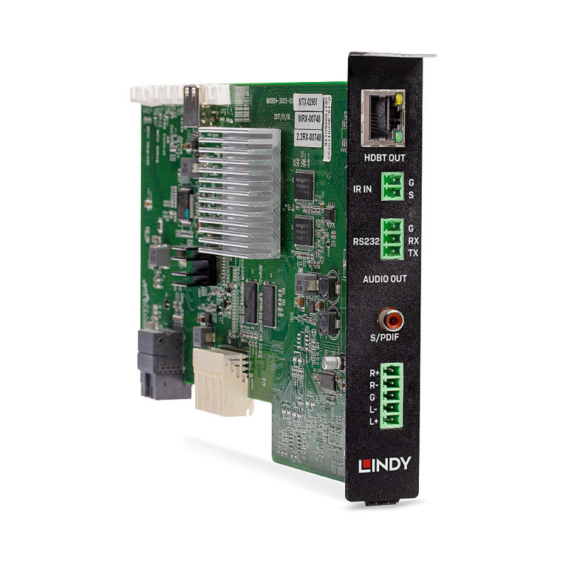 Lindy 38354 av-laitteen liittymäkortti Sisäinen HDBaseT 2.0 Musta