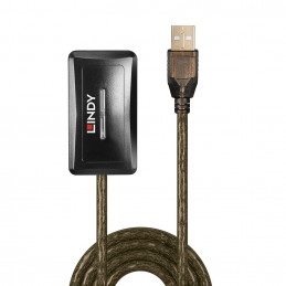 Lindy 42635 keskitin USB 2.0 480 Mbit s Harmaa