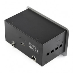 StarTech.com BOX4HDECP2 AV-neuvottelusilta 3840 x 2160 pikseliä Ethernet LAN Hopea