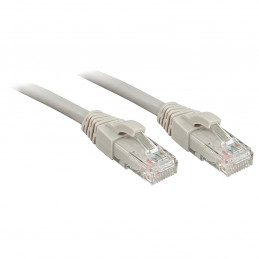 Lindy Cat.6 UTP 0.5m verkkokaapeli Harmaa 0,5 m Cat6 U UTP (UTP)