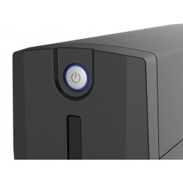 Conceptronic ZEUS02ES UPS-virtalähde Linjainteraktiivinen 0,85 kVA 480 W 2 AC-pistorasia(a)