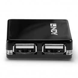 Lindy 42742 keskitin 480 Mbit s Musta