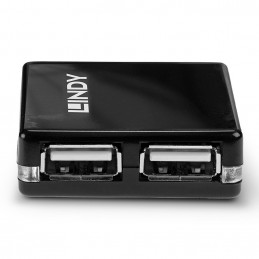 Lindy 42742 keskitin 480 Mbit s Musta