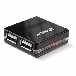 Lindy 42742 keskitin 480 Mbit s Musta