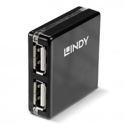 Lindy 42742 keskitin 480 Mbit s Musta