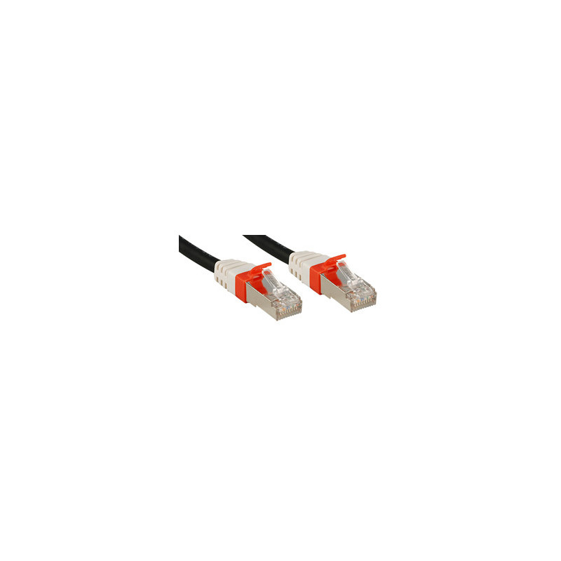 Lindy Cat.6 (A) SSTP   S FTP PIMF Premium 1.0m verkkokaapeli Musta 1 m