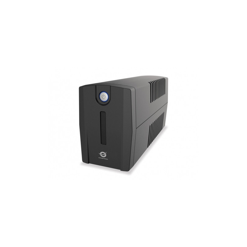 Conceptronic ZEUS01E UPS-virtalähde Linjainteraktiivinen 0,65 kVA 360 W 4 AC-pistorasia(a)