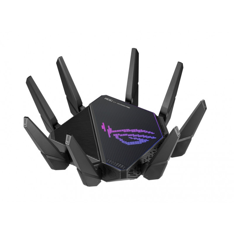 ASUS ROG Rapture GT-AX11000 Pro langaton reititin Gigabitti Ethernet Kolmikaista (2,4 GHz 5 GHz 5 GHz) Musta