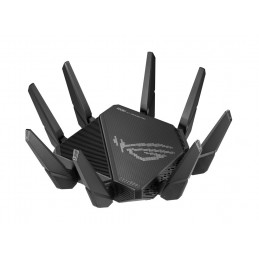 ASUS ROG Rapture GT-AX11000 Pro langaton reititin Gigabitti Ethernet Kolmikaista (2,4 GHz 5 GHz 5 GHz) Musta