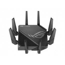 ASUS ROG Rapture GT-AX11000 Pro langaton reititin Gigabitti Ethernet Kolmikaista (2,4 GHz 5 GHz 5 GHz) Musta