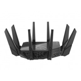 ASUS ROG Rapture GT-AX11000 Pro langaton reititin Gigabitti Ethernet Kolmikaista (2,4 GHz 5 GHz 5 GHz) Musta