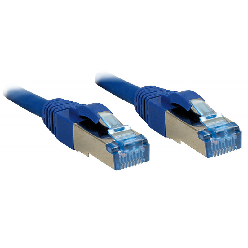 Lindy 2m Cat.6A S FTP verkkokaapeli Sininen Cat6a S FTP (S-STP)