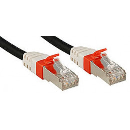 Lindy 50m Cat6 S FTP (S-STP) verkkokaapeli Musta S FTP (S-STP)