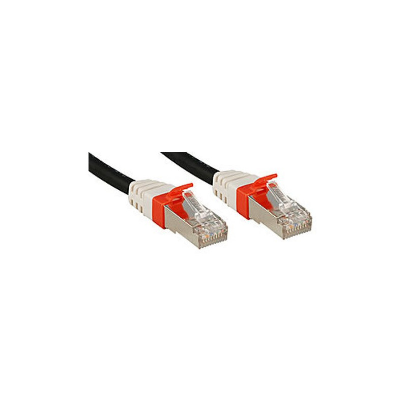 Lindy 50m Cat6 S FTP (S-STP) verkkokaapeli Musta S FTP (S-STP)