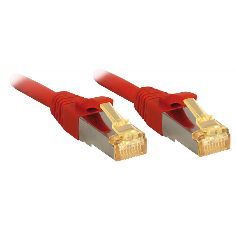 Lindy 47294 verkkokaapeli Punainen 2 m Cat7 S FTP (S-STP)