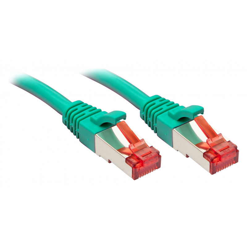 Lindy Rj45 Rj45 Cat6 0.3m verkkokaapeli Vihreä 0,3 m S FTP (S-STP)
