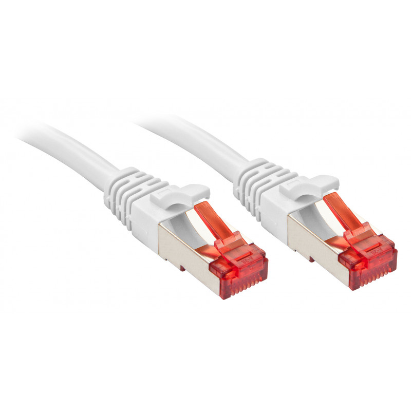 Lindy RJ-45 Cat.6 S FTP 7.5m verkkokaapeli Valkoinen 7,5 m Cat6 S FTP (S-STP)