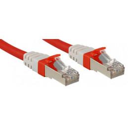 Lindy Cat.6 (A) SSTP   S FTP PIMF Premium 0.3m verkkokaapeli Punainen 0,3 m