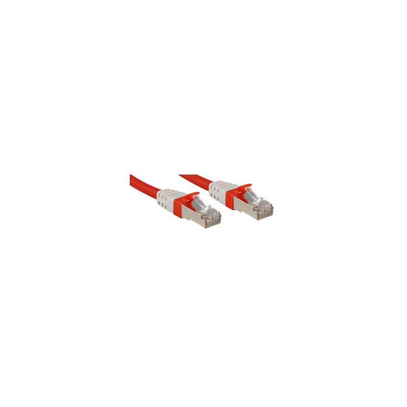Lindy Cat.6 (A) SSTP   S FTP PIMF Premium 0.3m verkkokaapeli Punainen 0,3 m