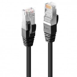 Lindy 45600 verkkokaapeli Musta 0,3 m Cat6 SF UTP (S-FTP)