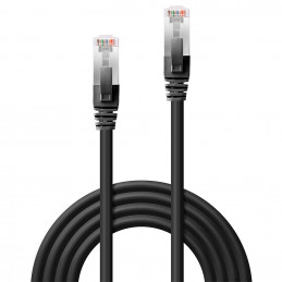 Lindy 45600 verkkokaapeli Musta 0,3 m Cat6 SF UTP (S-FTP)