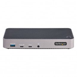 StarTech.com 116E-USBC-DOCK kannettavien tietokoneiden telakka ja porttitoistin Langallinen USB 3.2 Gen 2 (3.1 Gen 2) Type-C