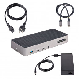 StarTech.com 116E-USBC-DOCK kannettavien tietokoneiden telakka ja porttitoistin Langallinen USB 3.2 Gen 2 (3.1 Gen 2) Type-C