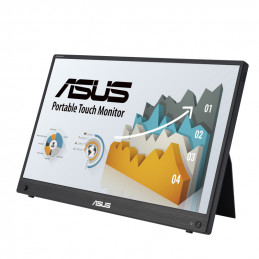 ASUS ZenScreen MB16AHT 39,6 cm (15.6") 1920 x 1080 pikseliä Full HD Kosketusnäyttö Musta