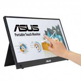 ASUS ZenScreen MB16AHT 39,6 cm (15.6") 1920 x 1080 pikseliä Full HD Kosketusnäyttö Musta