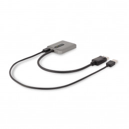 StarTech.com MST14DP122DP videokaapeli-adapteri 0,3 m DisplayPort 2 x DVI Harmaa