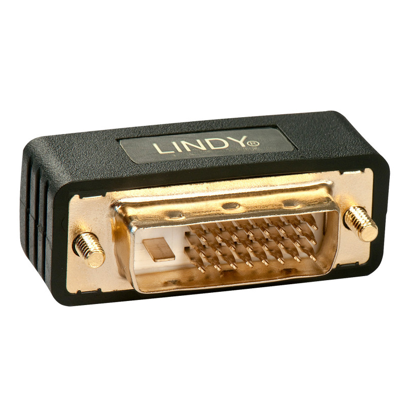 Lindy 41098 kaapelin sukupuolenvaihtaja DVI-I DVI-D Musta