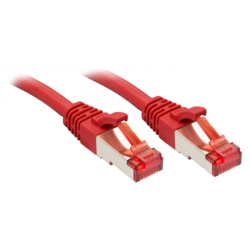 Lindy Rj45 Rj45 Cat6 10m verkkokaapeli Punainen S FTP (S-STP)