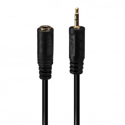 Lindy 35698 audiokaapeli 0,2 m 2.5mm 3.5mm Musta